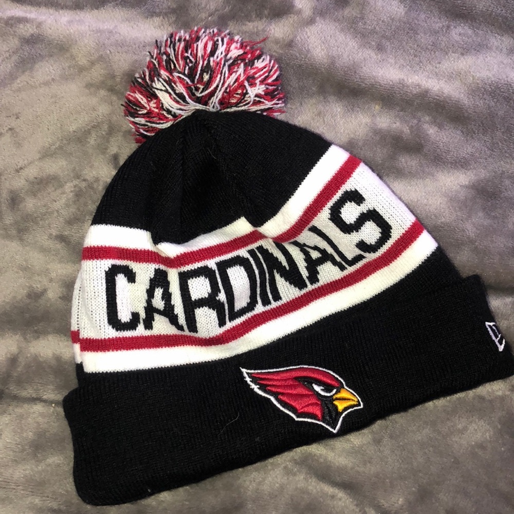 NFL Cardinals Beanie with Pom Pom